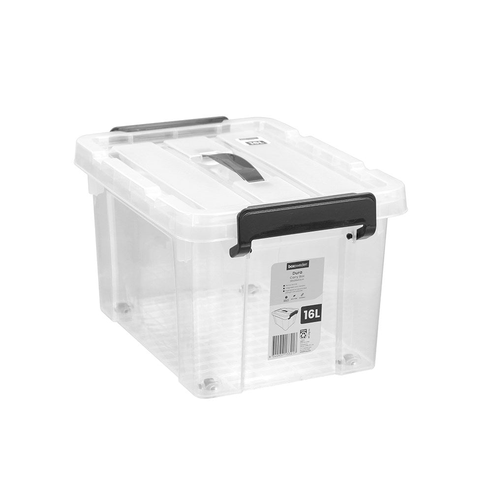 Dura Carry Storage Box with Handle 16L