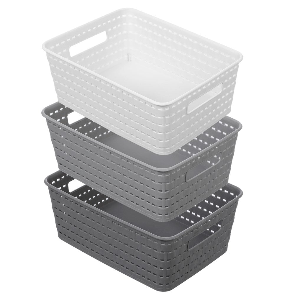 Woven Storage Basket 27 x 20 x 10cm