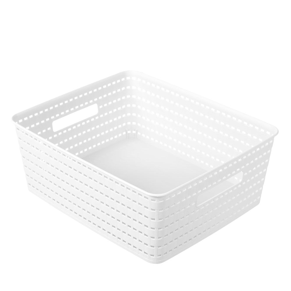 Woven Storage Basket 35 x 29 x 13.5cm