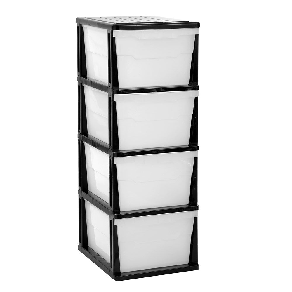 4 Drawer Storage Unit 38 x 48 x 103cm
