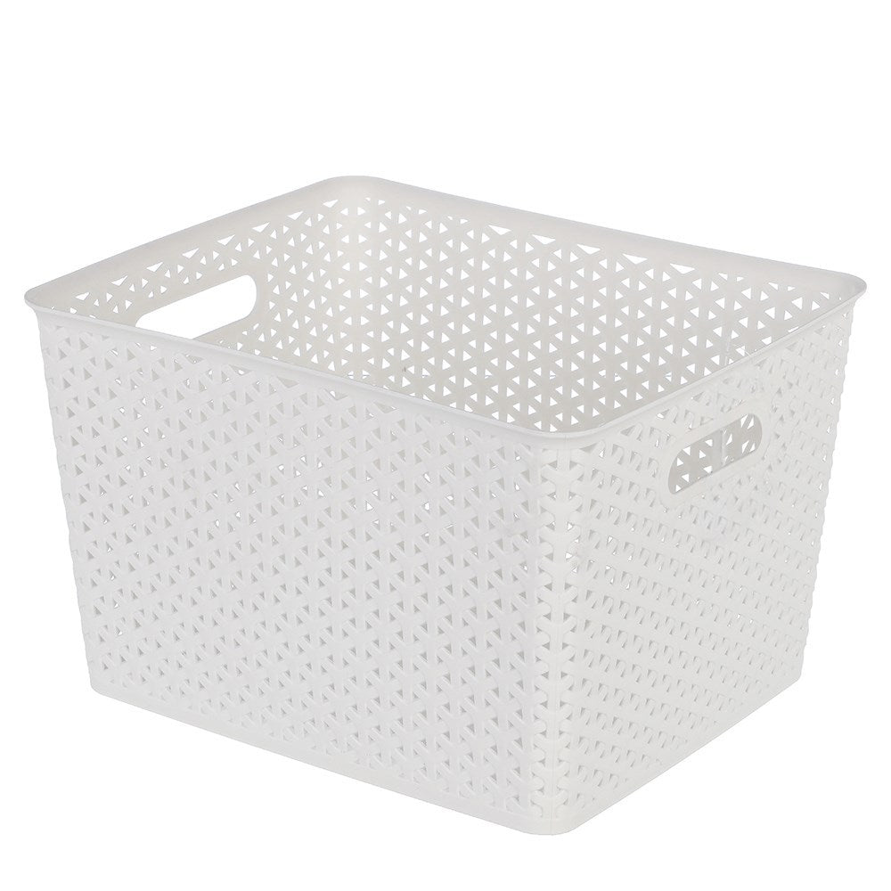 Wicker Design Organiser Basket 4 Assorted