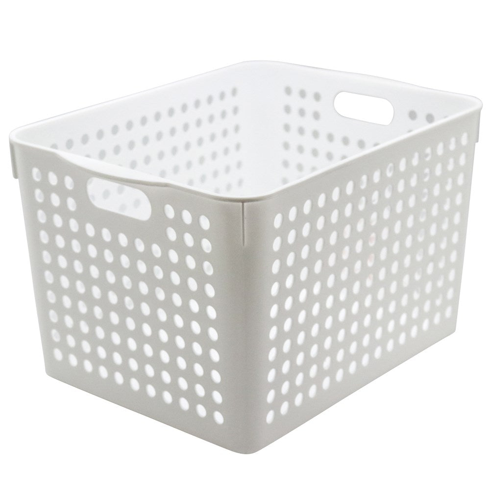 Mode Basket White 35 x 27 x 22cm