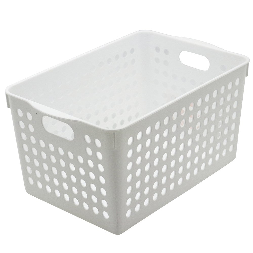 Mode Basket White 27 x 18 x 14cm