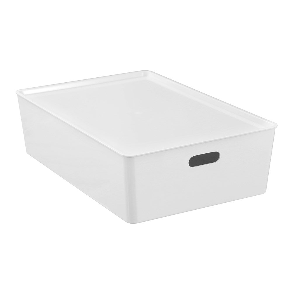 Lidded Smooth Tidy Box 24L