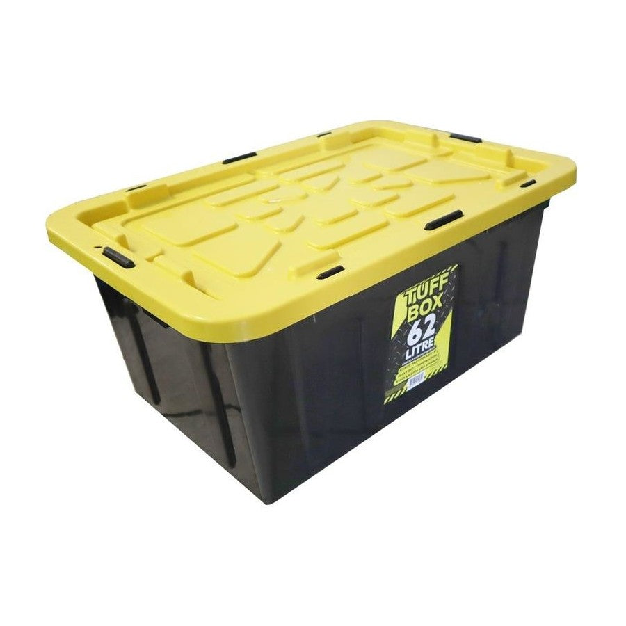 Black Industrial Heavy Duty Tub 62L