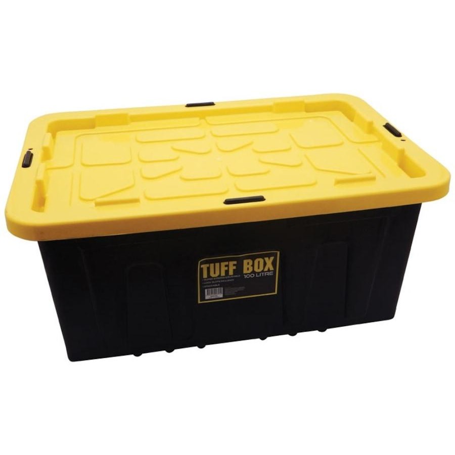Black Industrial Heavy Duty Tub 100L
