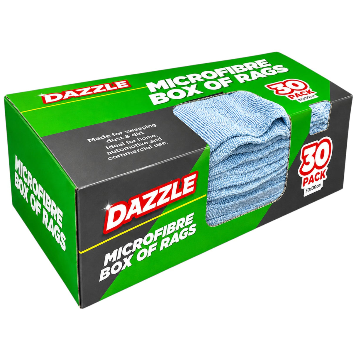 Microfibre Rags - 30 Pack