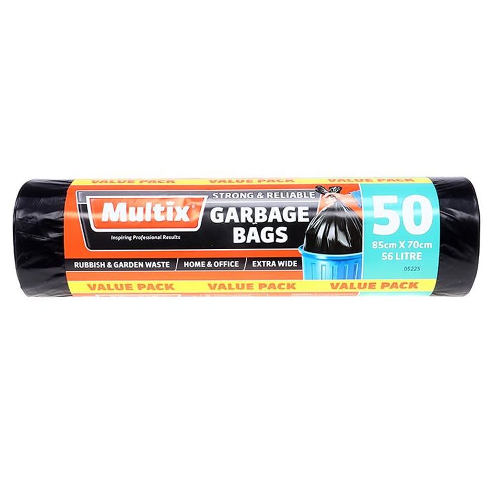 Black Bin Liners 56L