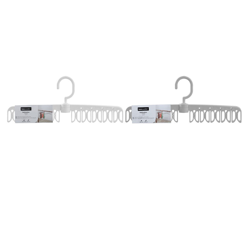 2 Pack Delicates Hanger 34cm Assorted