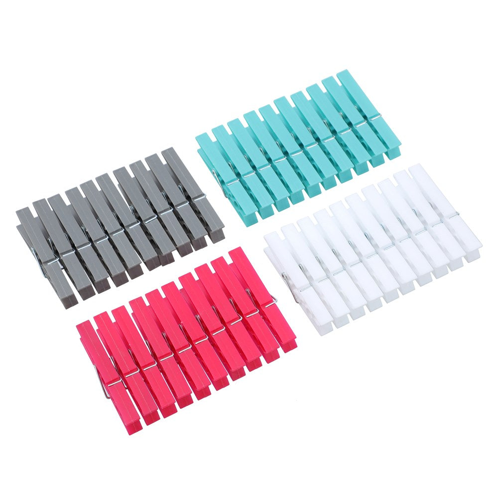 40 Pack Essential Clothes Pegs