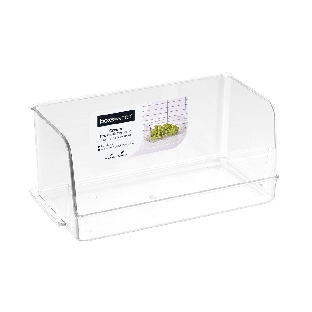 Crystal Stackable Container 31 x 16cm