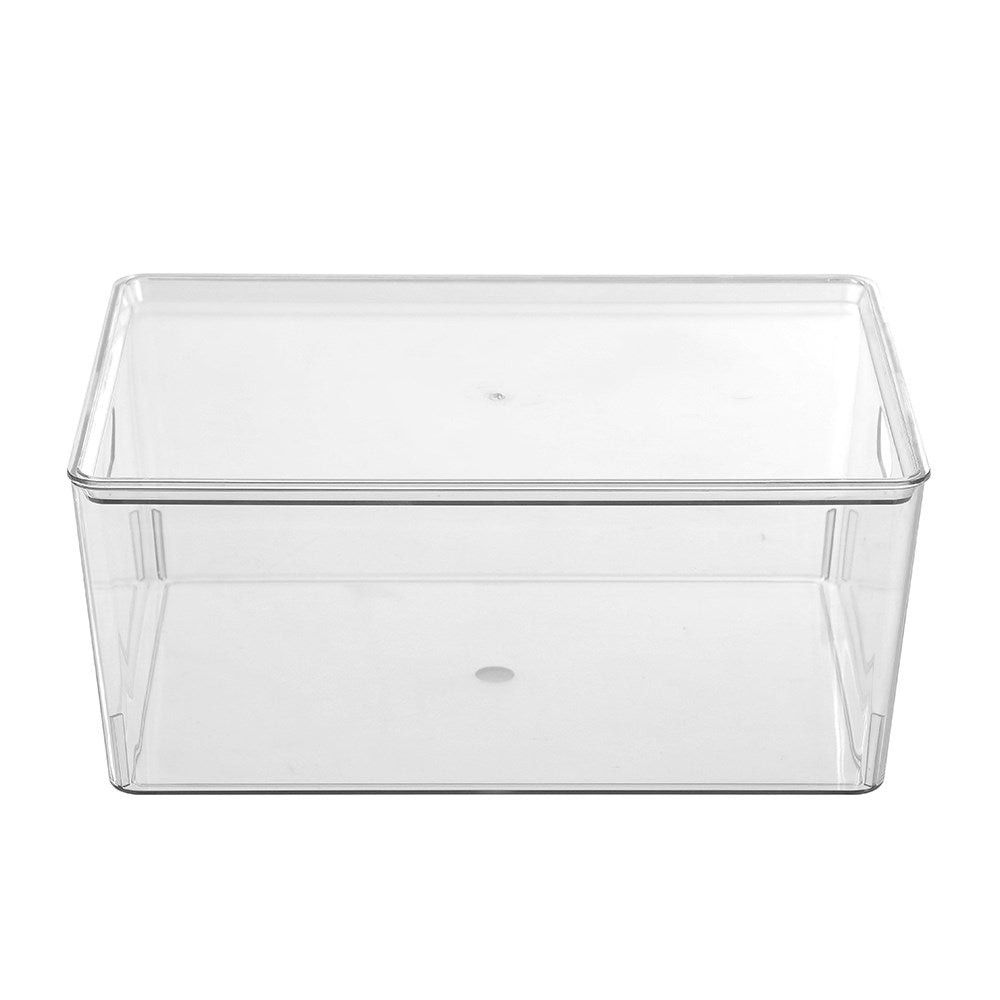 Crystal Tidy Lidded Storage Box 12L