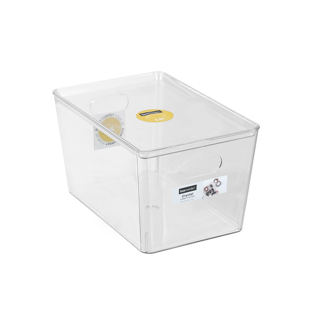 Crystal Tidy Box Lidded 5.6L