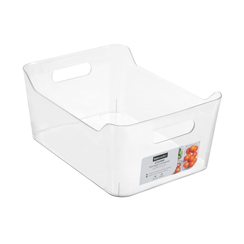 Crystal Storage Container 25cm x 18cm x 10.5cm