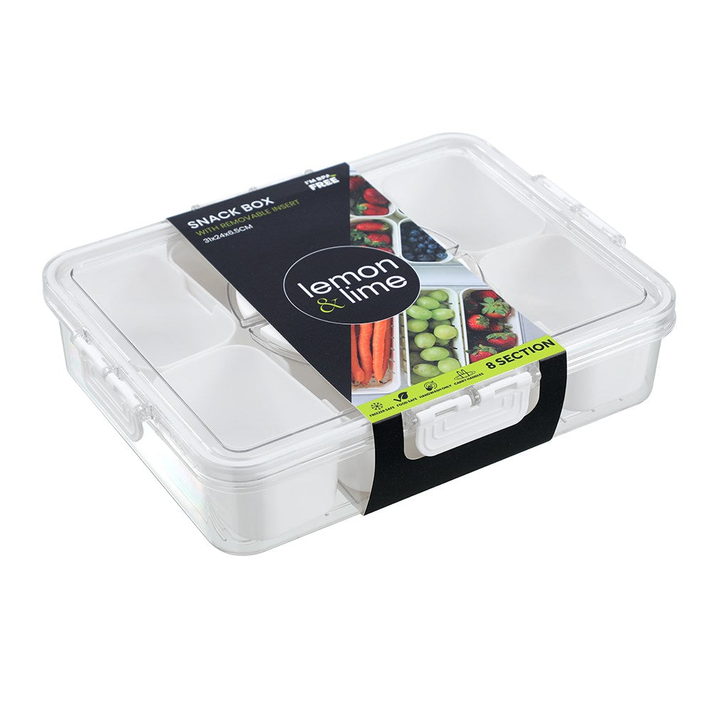 Snack Box Food Storer - 8 Compartments