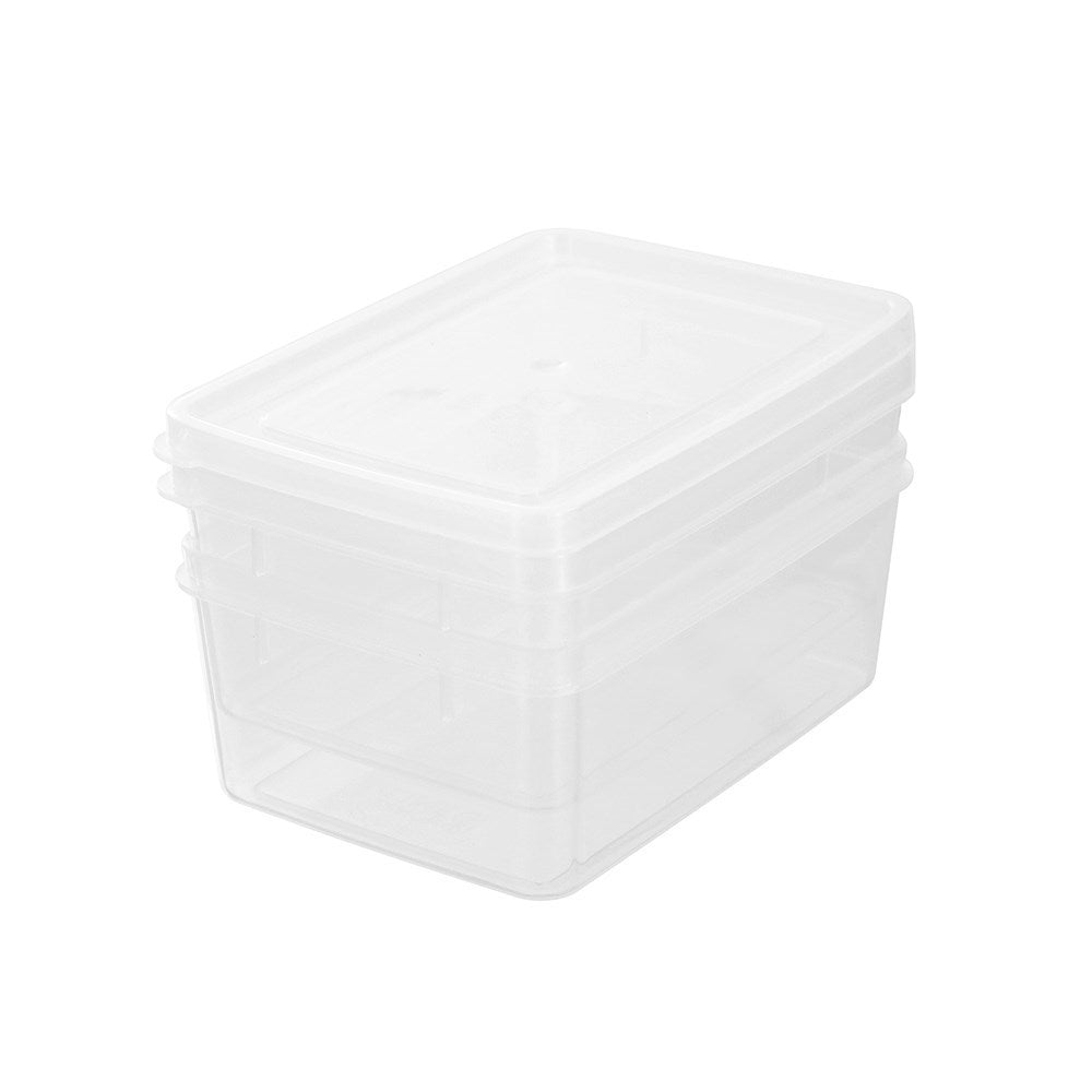 2 Pack Keep Fresh Food Storage Container 600ml