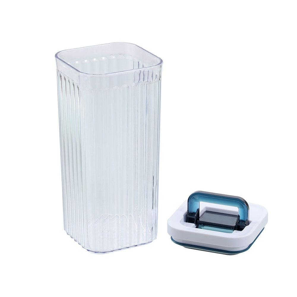 Crystal Ribbed Fresh Lock Container 1.5L