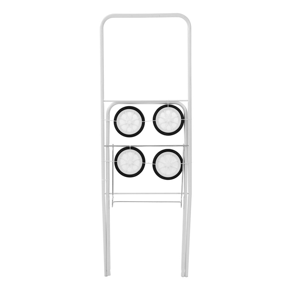 Foldaway Laundry Trolley 75 x 44 x 91cm - White