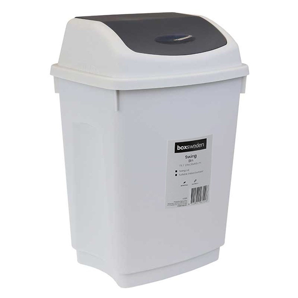 Swing Lid Bin 12L