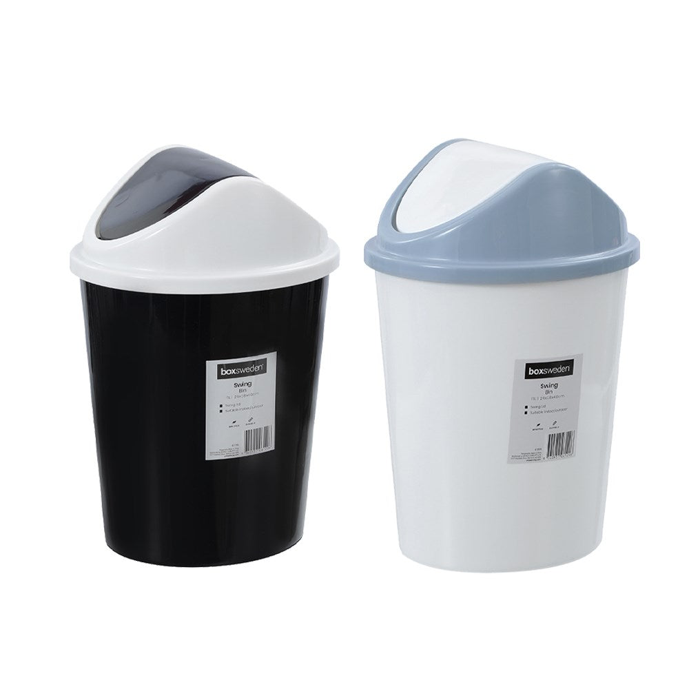 Swing Lid Bin 11L