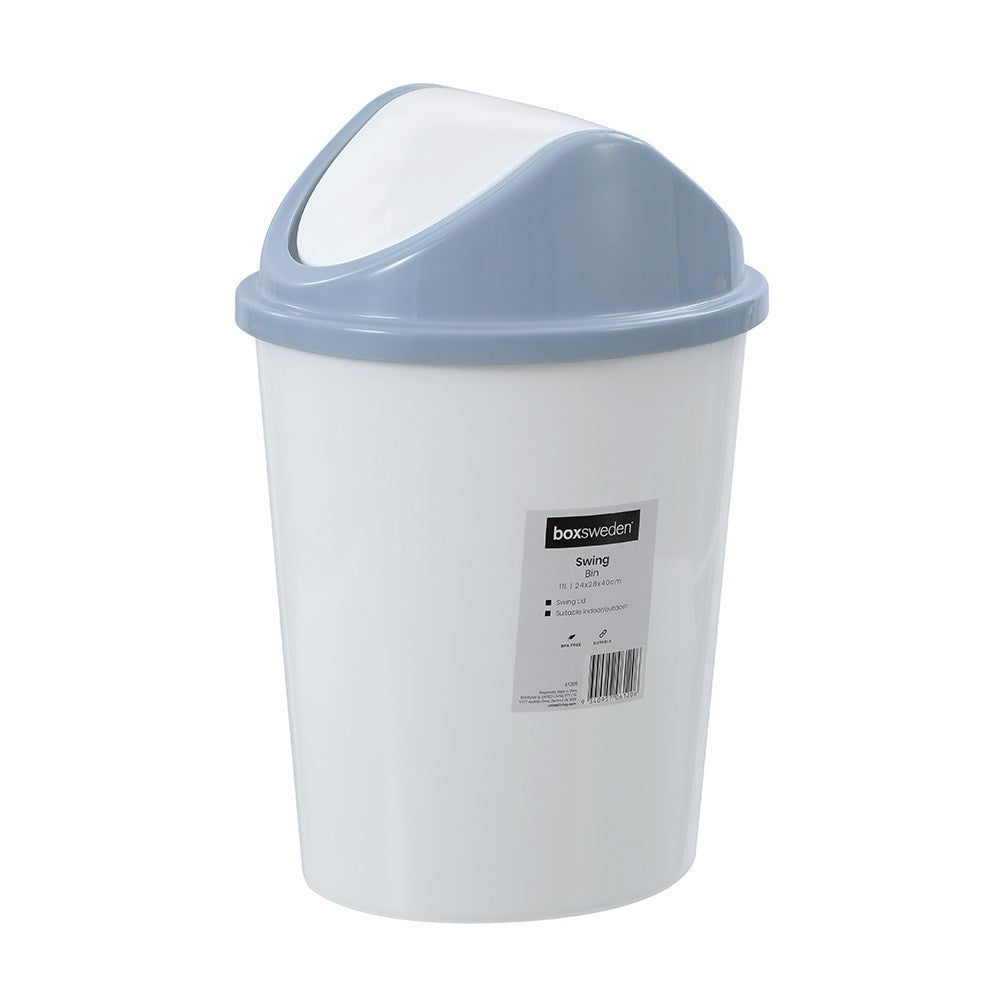 Swing Lid Bin 11L