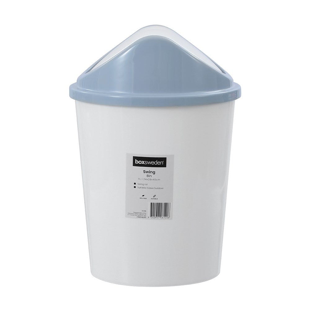 Swing Lid Bin 11L
