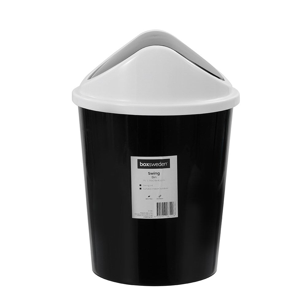 Swing Lid Bin 11L