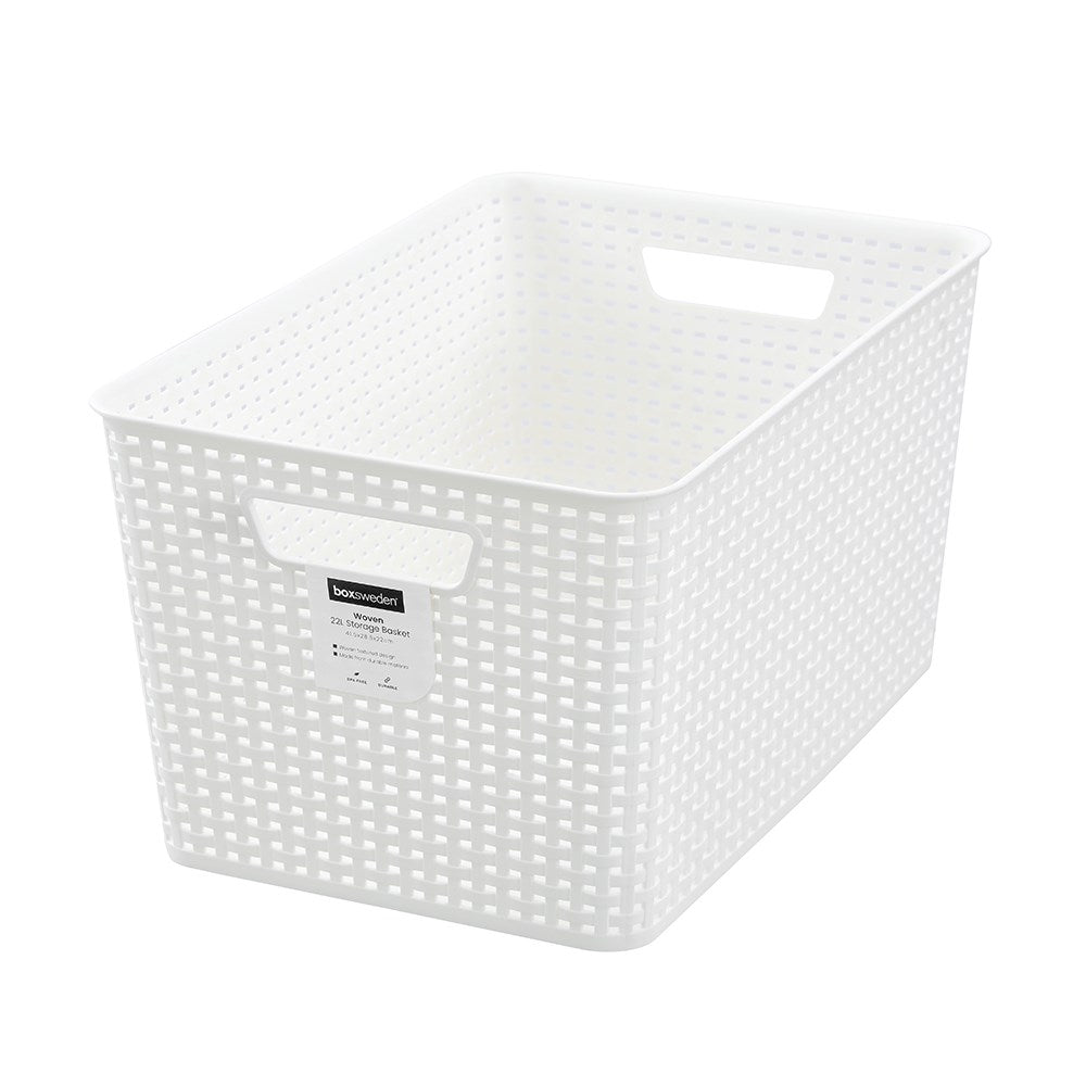 Woven Storage Basket 22L