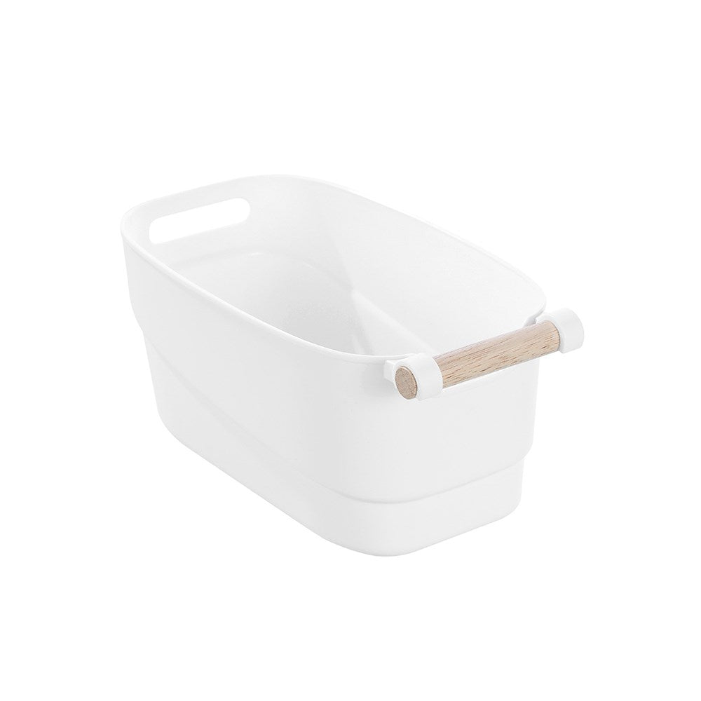 Sortea Storage Basket Wood Handle 3L