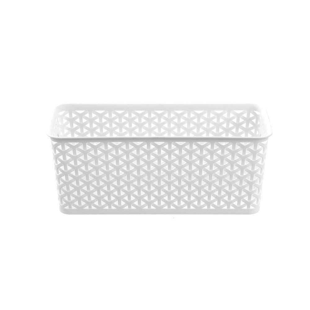 Wicker Design Organiser Basket 5L