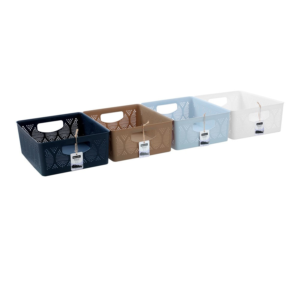 Moroccan Storage Basket 12L 35 x 29 x 13.5cm