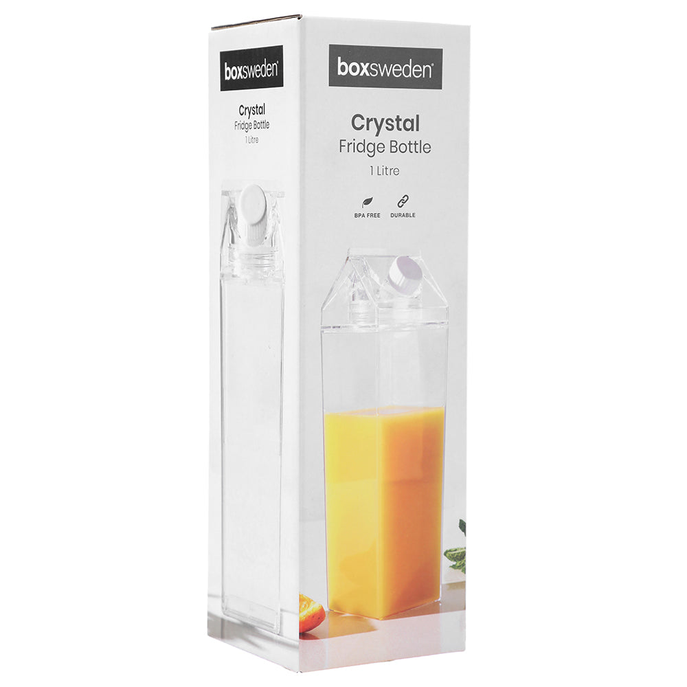 Crystal Clear Fridge Bottle 1L