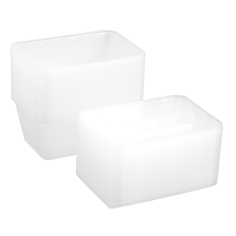 20 Pack Reusable Food Container 1L
