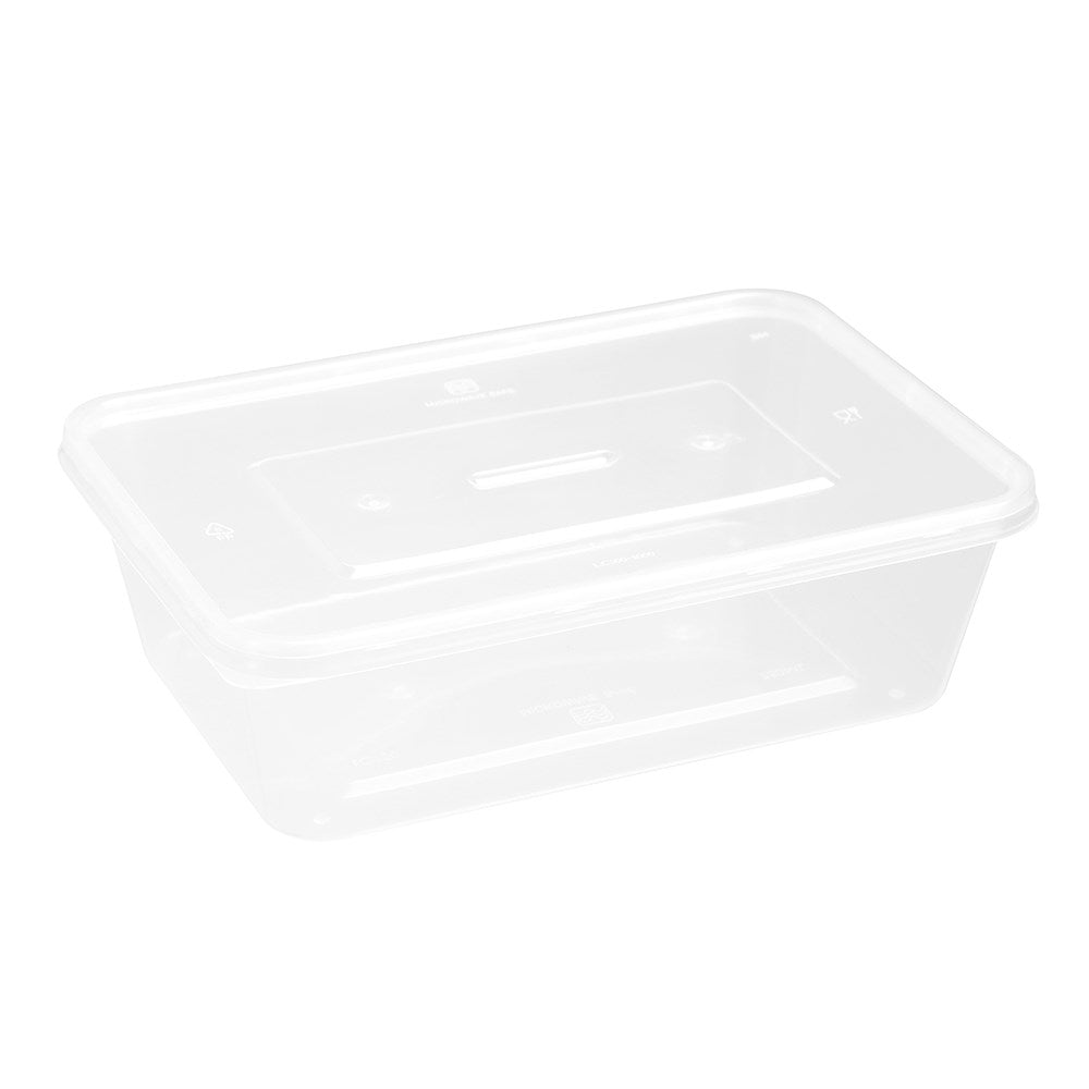 25 Pack Reusable Food Container 750ml