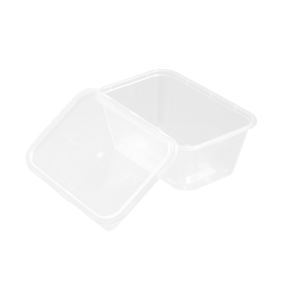10 Pack Reusable Food Container 300ml