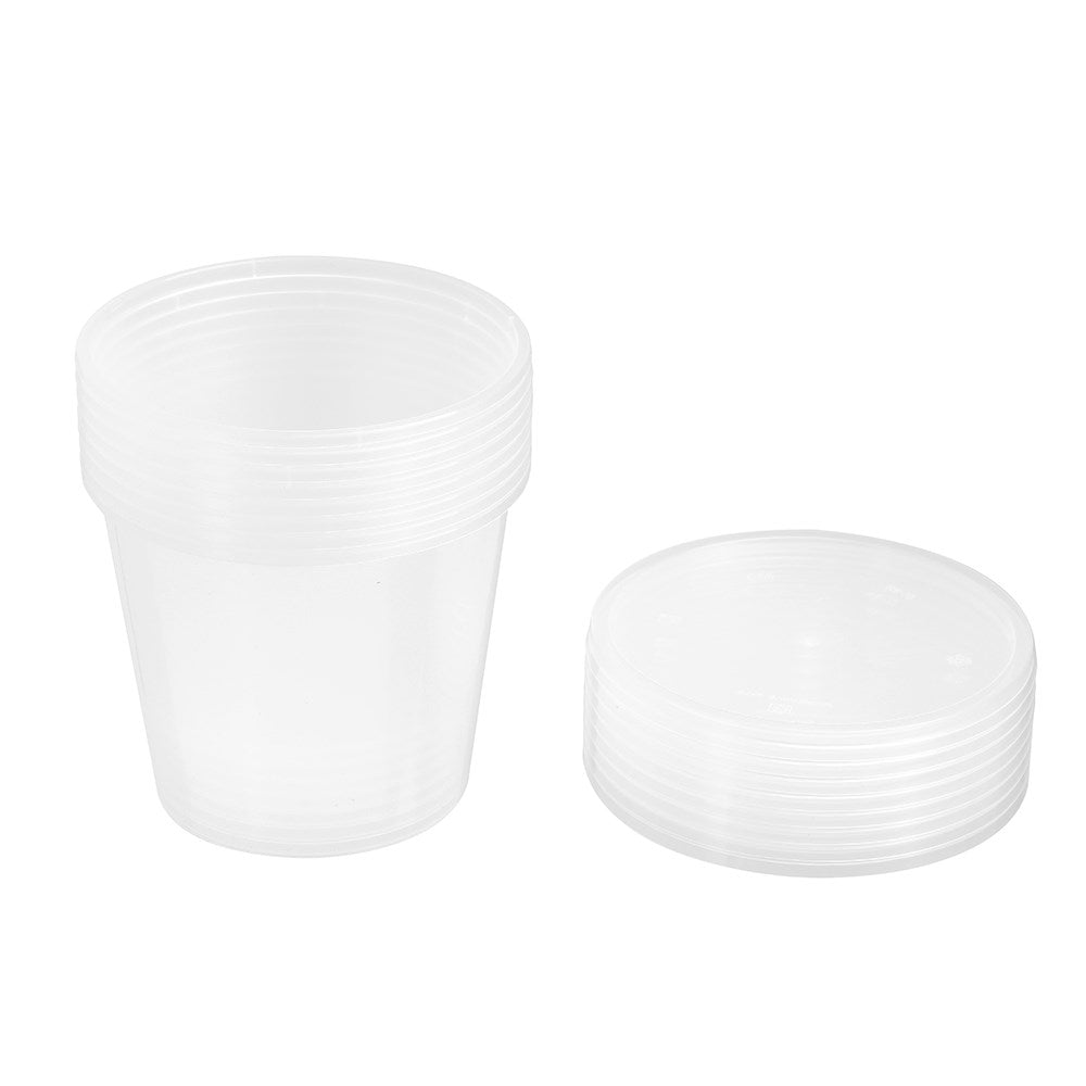 8 Pack Round Reusable Food Container 700ml