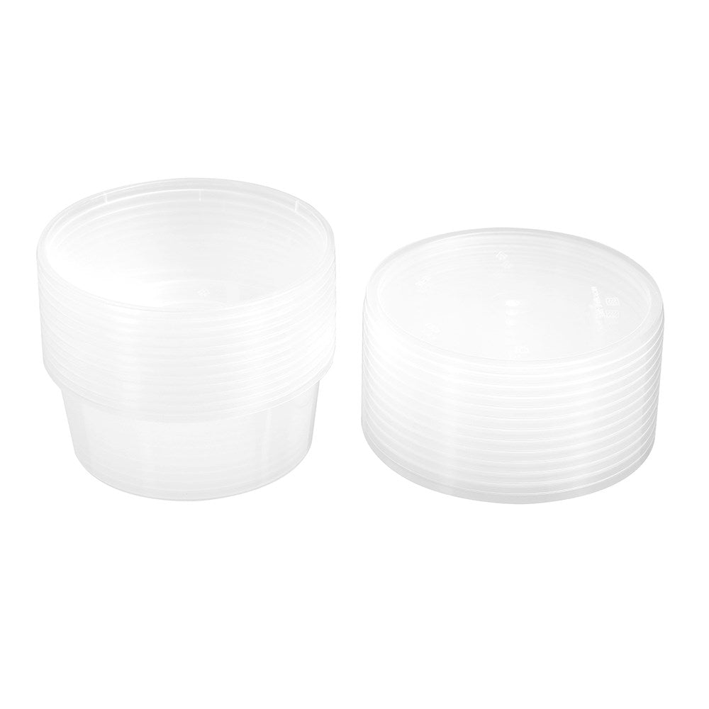 Reusable Food Container Round 300ml - 12 Pack