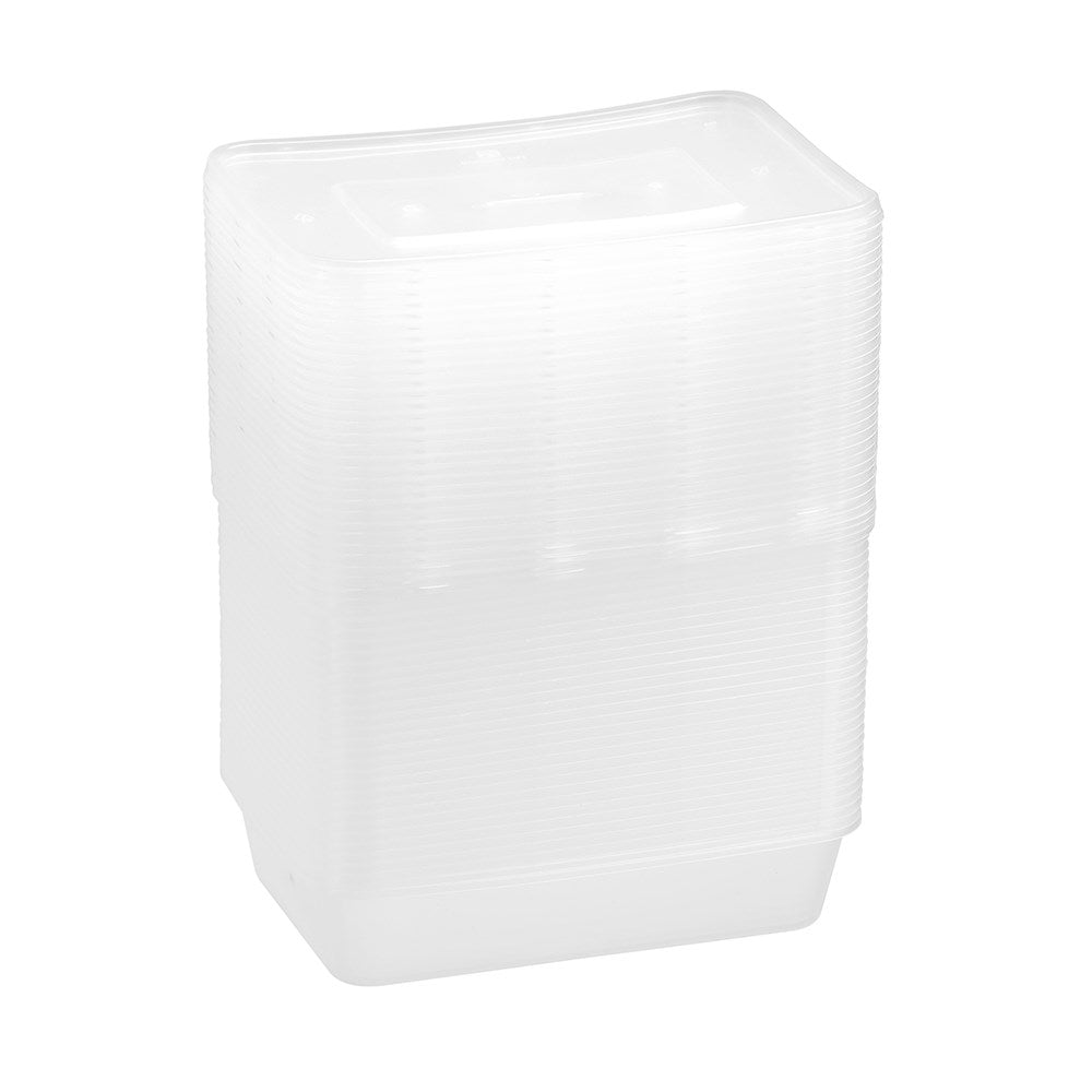 30 Pack Reusable Food Container 500ml