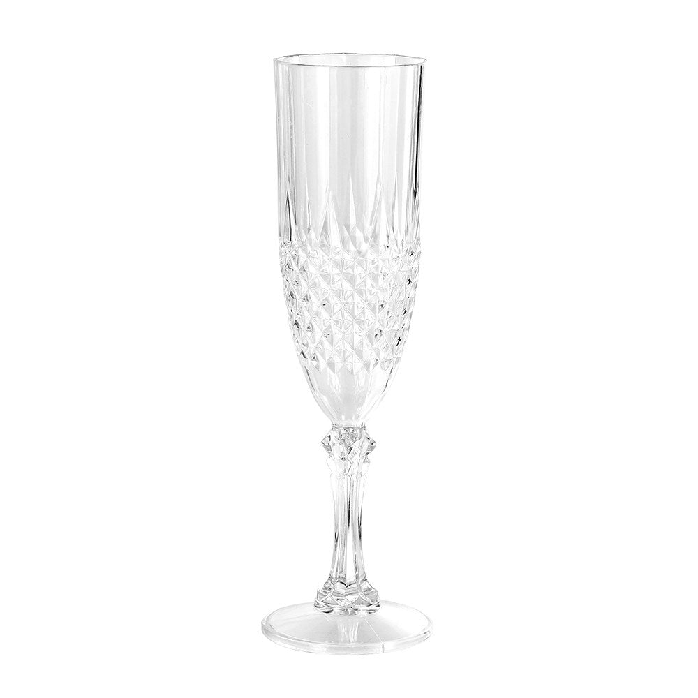Crystal Deco Champagne Glass 230ml