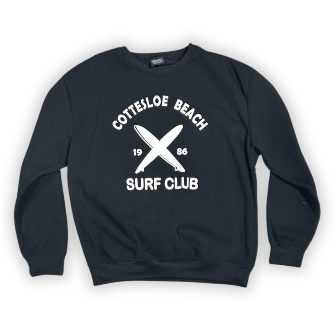 Cottesloe Beach Print Crew Neck Jumper - 3 Colours