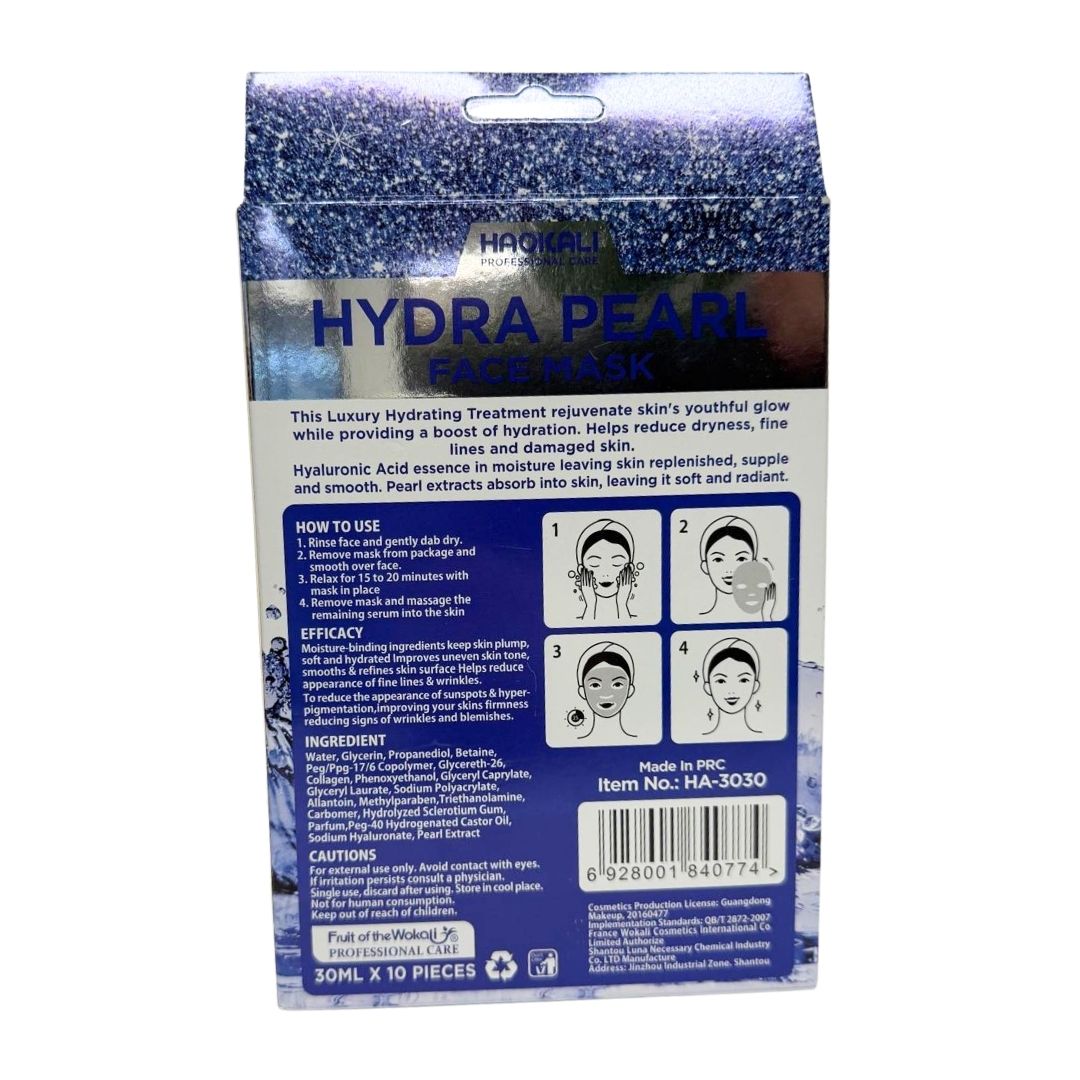 Face Mask - Hydra Pearl Hydrating Treatment 10 Pack