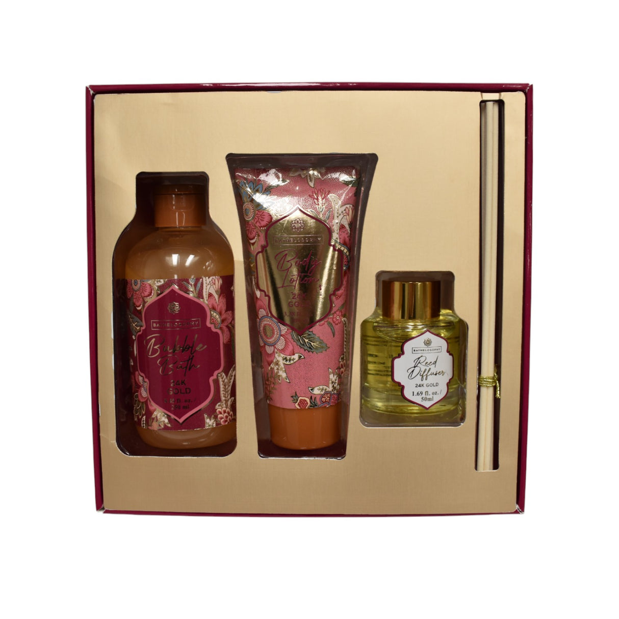 Spa Collection 24K Gold - 3 Piece Set