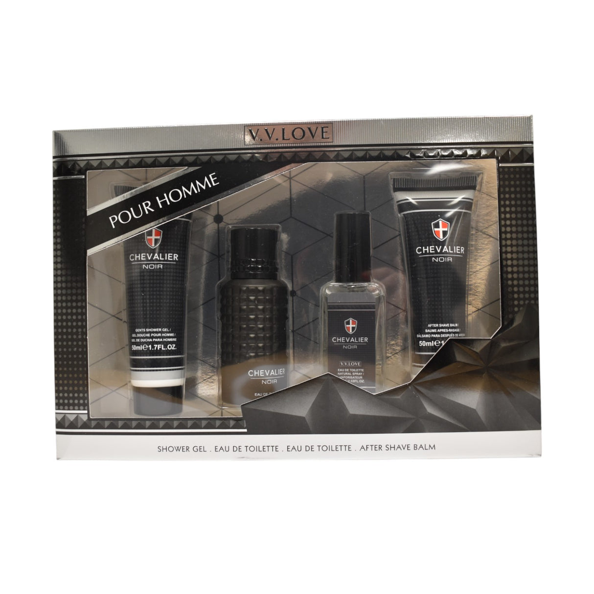 Perfume Gift Pack 4 Piece Set - Chevalier