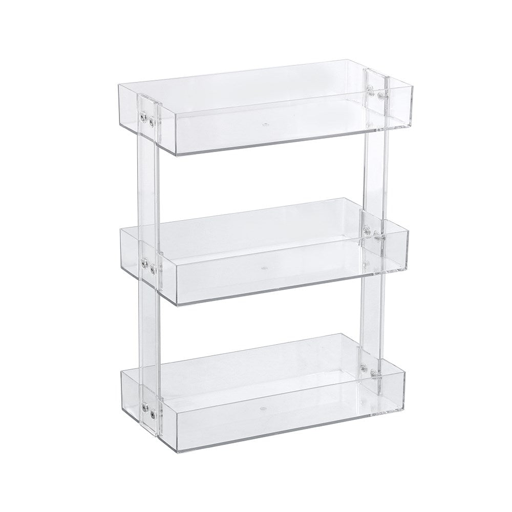 Crystal 3 Tier Shelf 25 x 12.5 x 33cm
