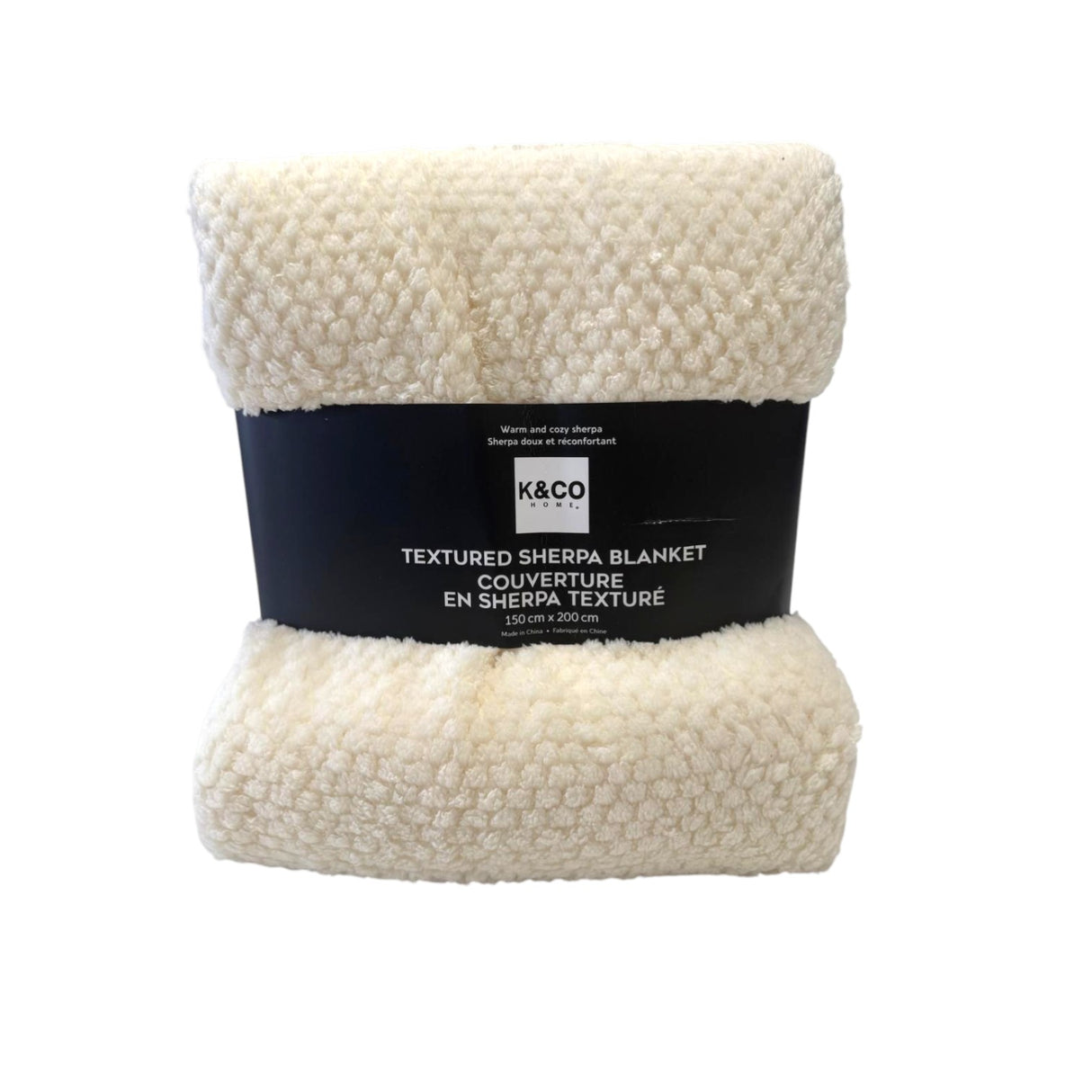 Jacquard Sherpa Blanket