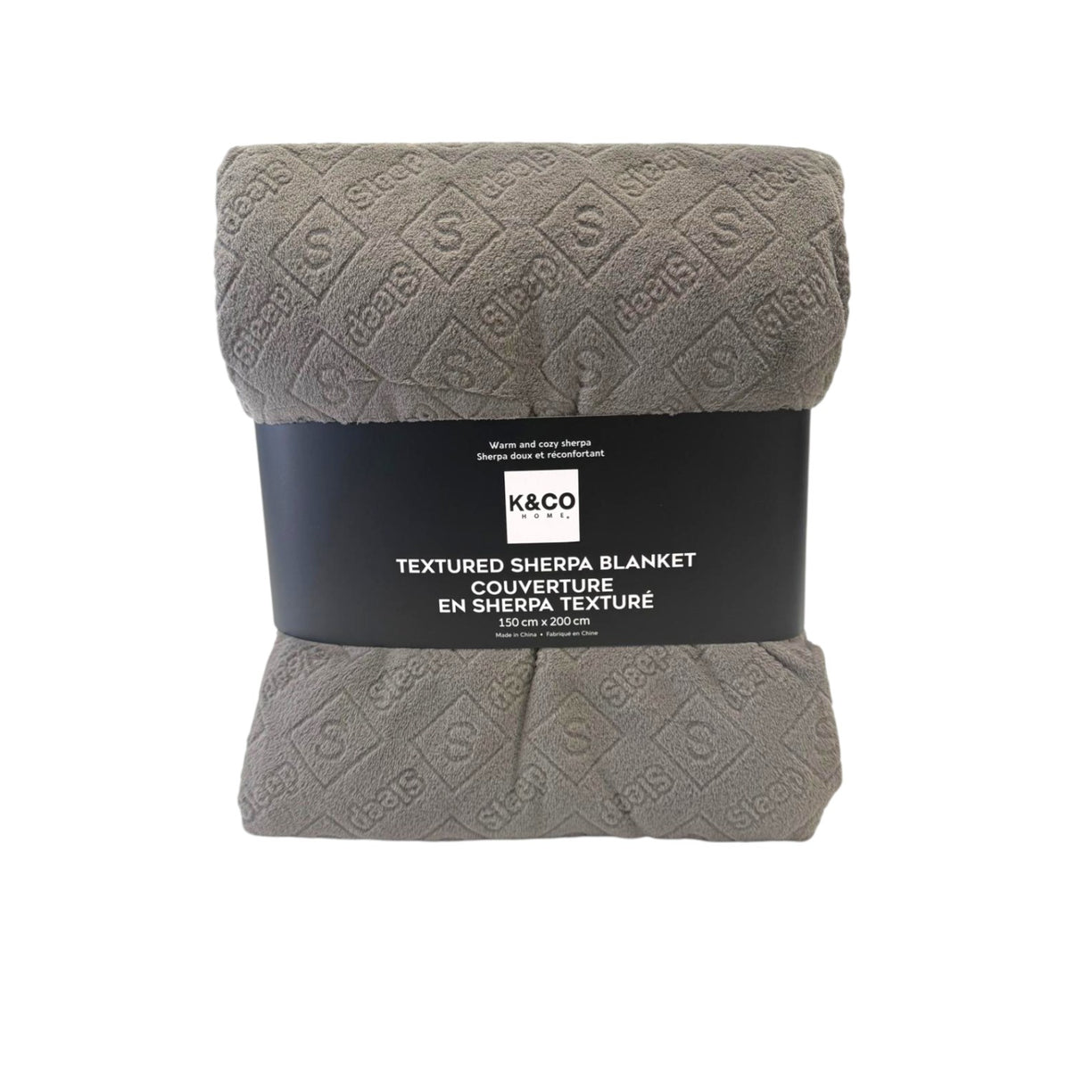 Jacquard Sherpa Blanket