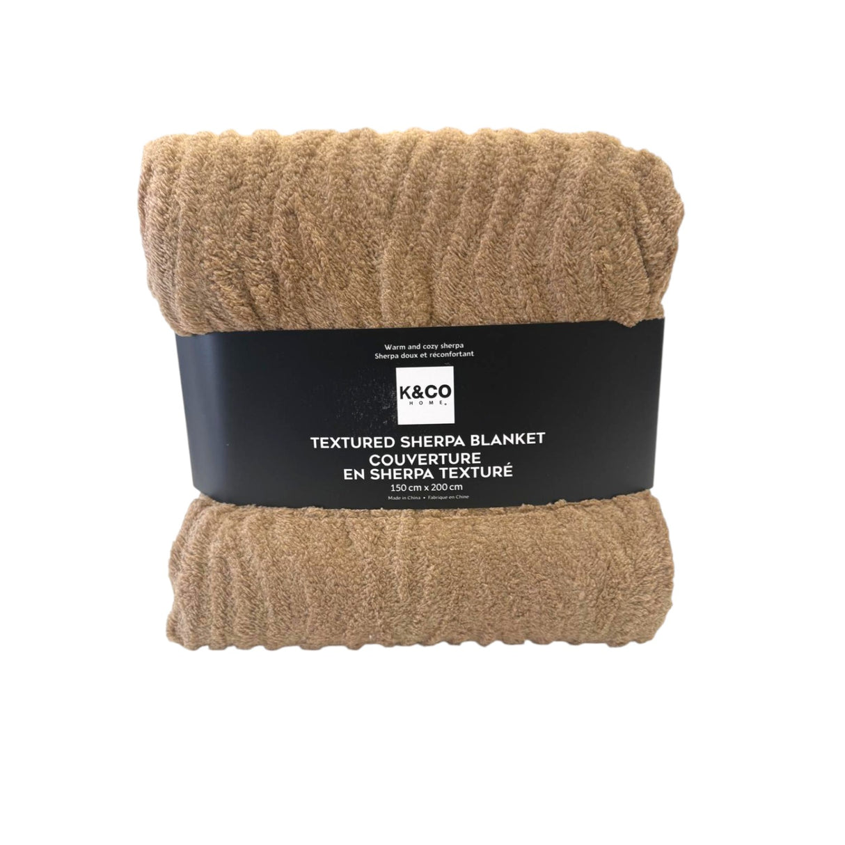 Jacquard Sherpa Blanket