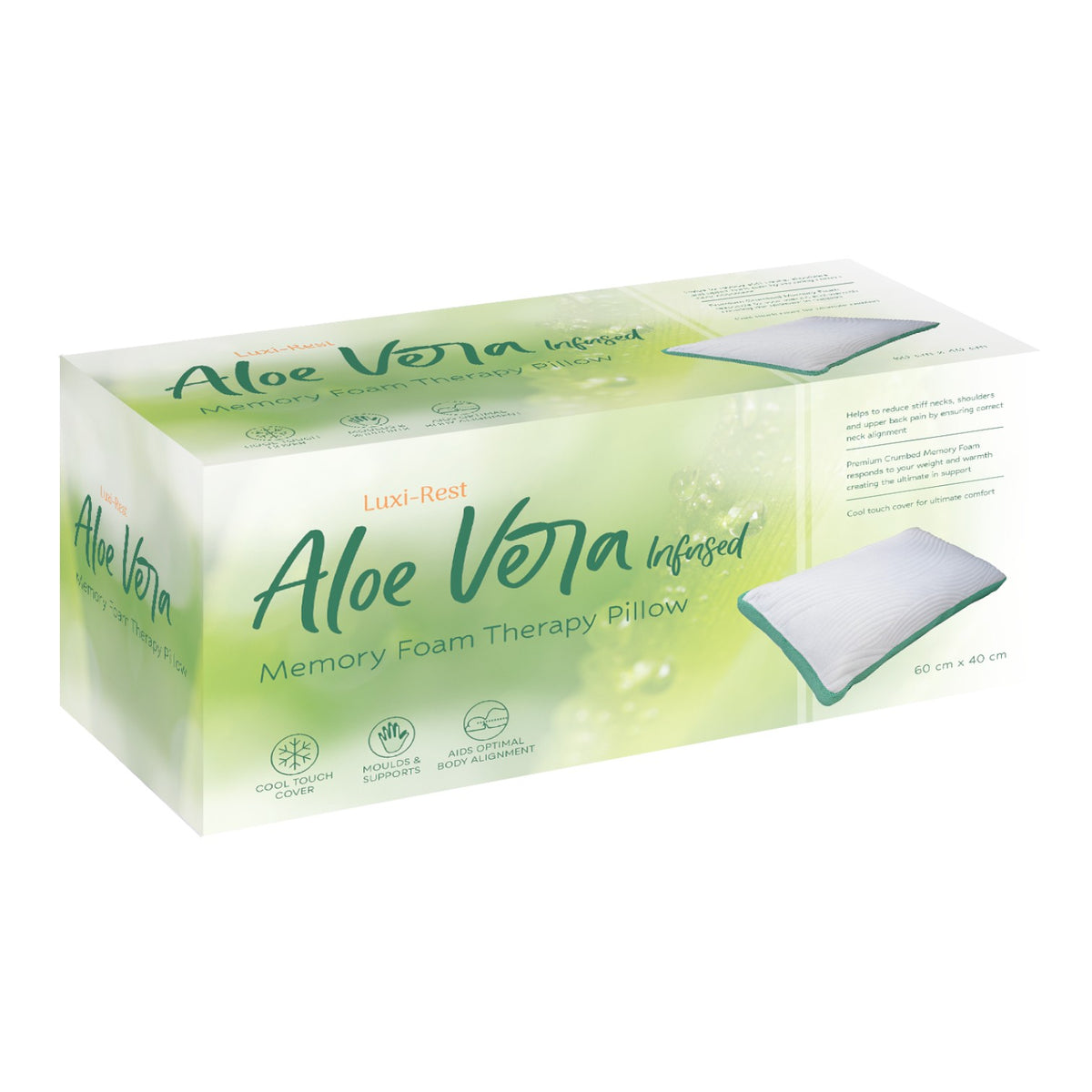 Aloe Vera Infused Pillow