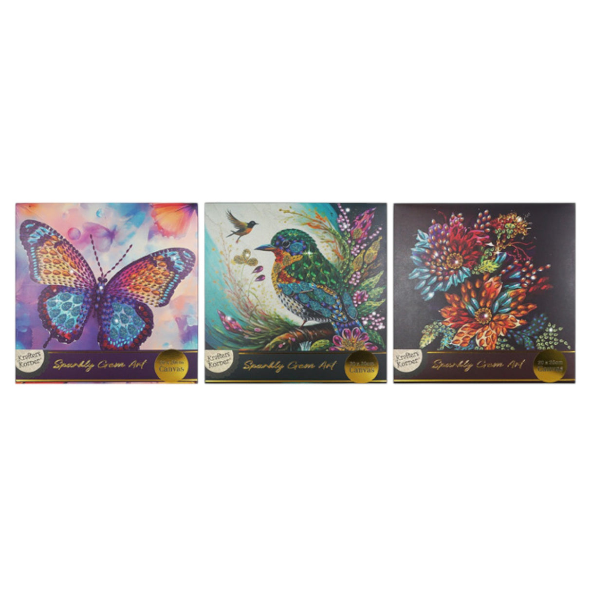 Sparkling Gem Art Canvas