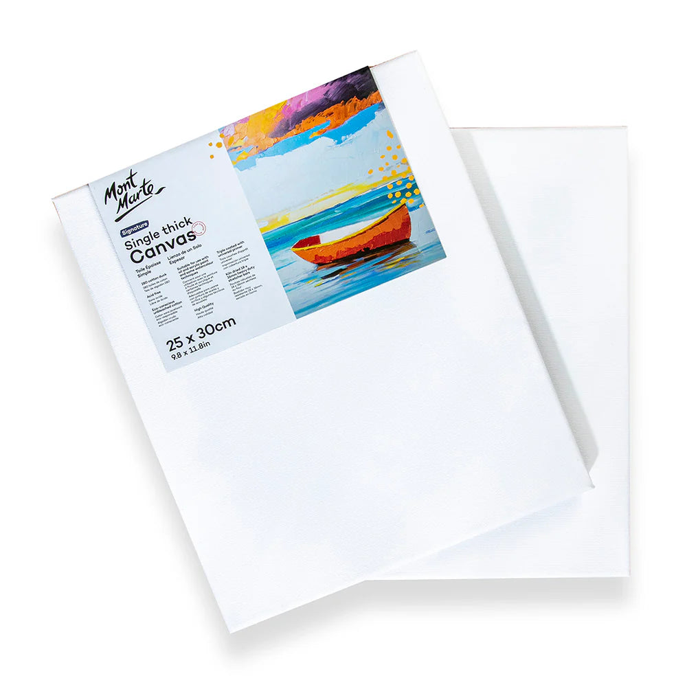 Single Thick Canvas Pk 2 – 25 x 30cm